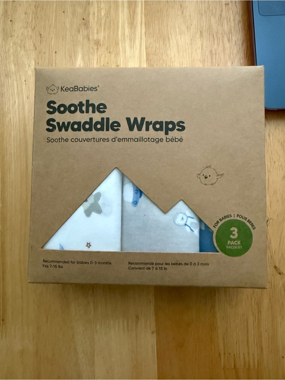 BNWT KeaBabies 3-Pack Baby Swaddle Sleep Sacks - Infant 0-3 (Cosmo, OS)
